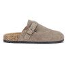 Country Zueco Hombre Una Tira C/ Hebilla - Taupe Taupe