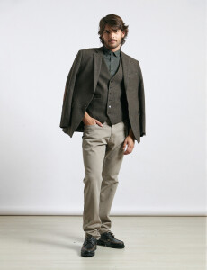 110107 SACO HARRINGTON SELECT Chocolate