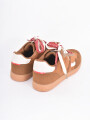 ZAPATILLA LACE TAUPE