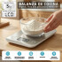 Balanza Digital de Cocina IMBACK con Precisión 1g a 5kg, Acero Inoxidable Color Plateado Balanza Digital de Cocina IMBACK con Precisión 1g a 5kg, Acero Inoxidable Color Plateado