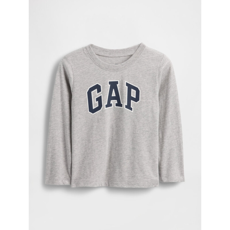 V-FRCH LS LOGO TEE LIGHT HEATHER GREY B08