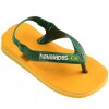 Sandalias Havaianas Baby Brasil Logo Niños Amarillo Pop/amazonia