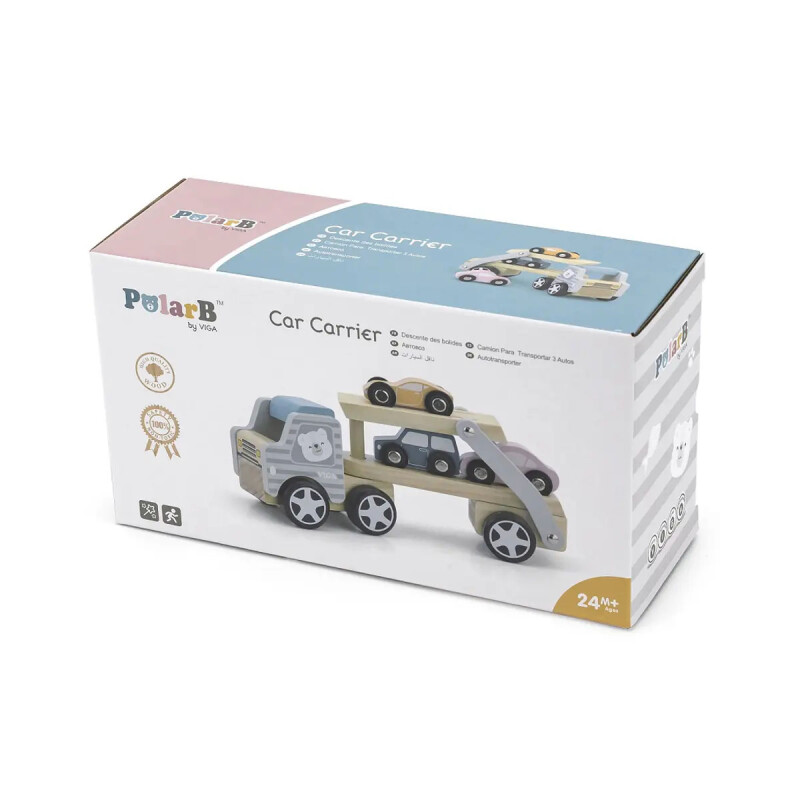 Camión remolque con autos Polar B Camión remolque con autos Polar B