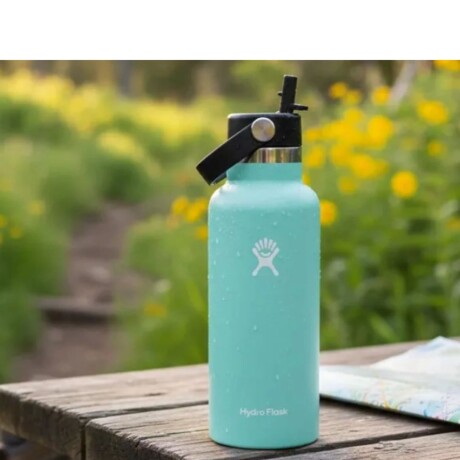 Botella 32 Oz (946ml) Wide flex straw cap Hydro Flask Dew