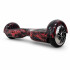 Skate Patineta Eléctrica 6.5" Rp600b Con Música + Luces Led SKATE 6.5 NEGRO Y ROJO RP600B