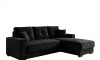 Sillón 3 cuerpos con Chaise Izquierdo - California Negro