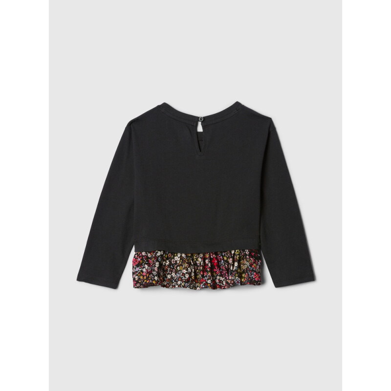 LS K2W PEPLUM TOP MOONLESS NIGHT