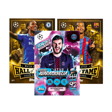 Topps Match AttaX Extra - Booster Pack 2025/26 - 12 tarjetas Topps Match AttaX Extra - Booster Pack 2025/26 - 12 tarjetas