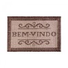 Alfombra Felpudo de Entrada - Eco Nature 40x60 cm Marrón