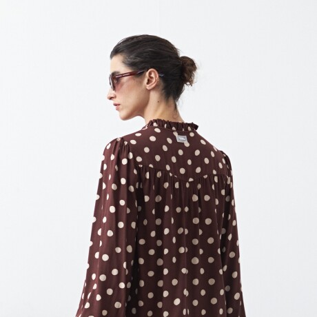 CAMISA TOPACIO Chocolate