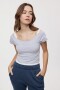 REMERA TREVI Gris Melange