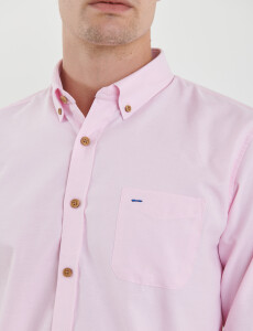 012587 CAMISA HARRINGTON LABEL Rosado