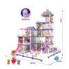 Casa de muñecas 340 piezas con accesorios. Casa de muñecas 340 piezas con accesorios.
