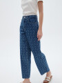 Pantalon Sisal Azul Medio