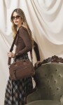 CARTERA BRIGITTE CHOCOLATE