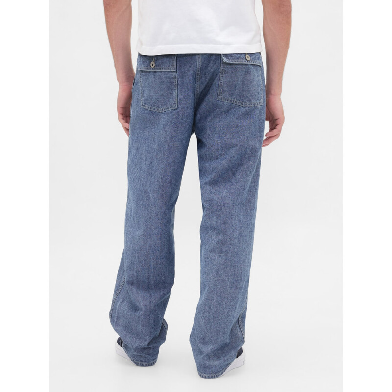 BAGGY CHAMBRAY MED SLOAN MEDIUM WASH