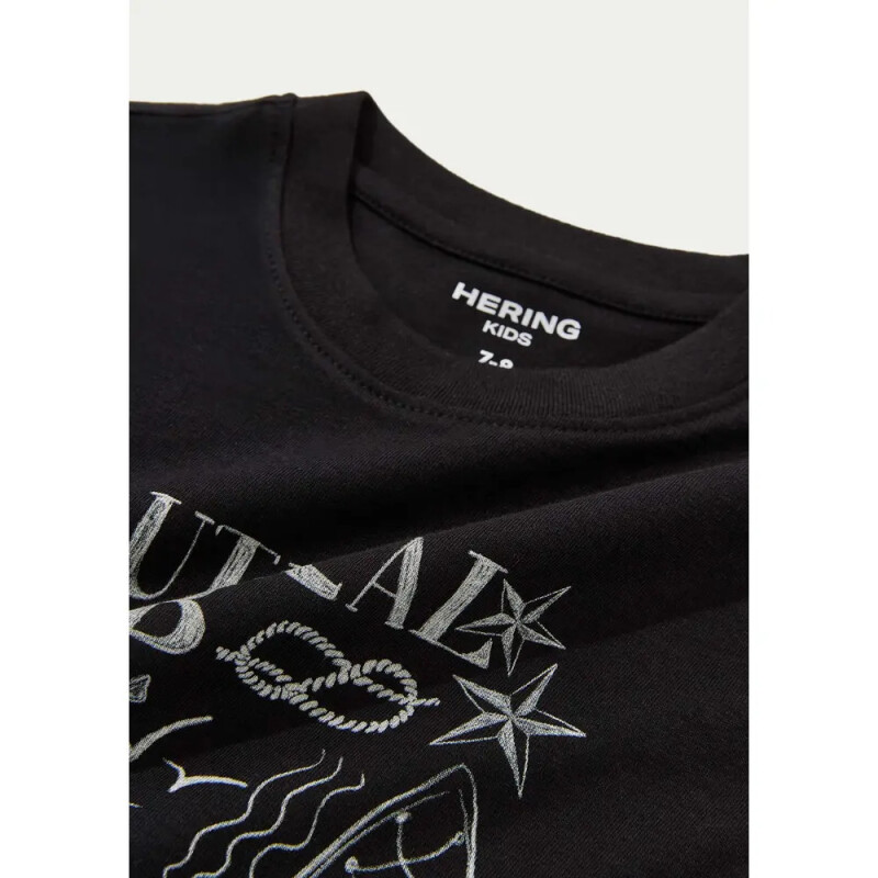 CAMISETA MM MASC PRETO