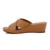 Sandalia Beira Rio Mujer Taco 5cm Tan