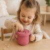 Vaso 2 en 1 - Sorbito y Porta Cereales Rosado