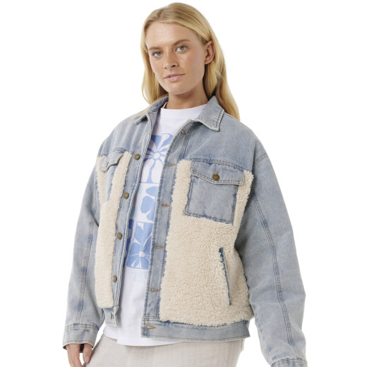 Campera Rip Curl Cruisin Sherpa Denim Campera Rip Curl Cruisin Sherpa Denim