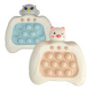 Pop it eléctrico, juego anti-stress, para la memoria, super divertido Animalito blanco