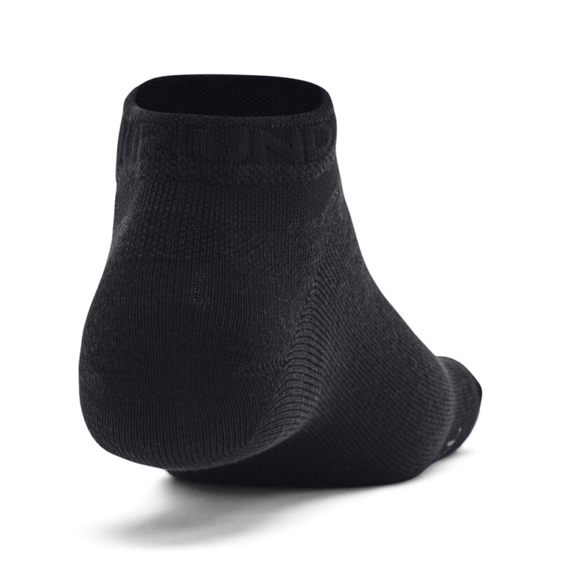 UA Essential Low Cut 3pk-BRN BLK-001