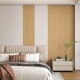 Set X16 Panel ranurado WPC 290x16cm MARRON CLARO