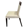 Silla de madera tapizada en sintético - PRODUCTO CON DETALLES Silla de madera tapizada en sintético - PRODUCTO CON DETALLES