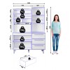 Kit Absoluto de Cocina - 5 puertas 3 cajones Cinamomo/Negro