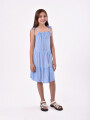 VESTIDO GIA CELESTE