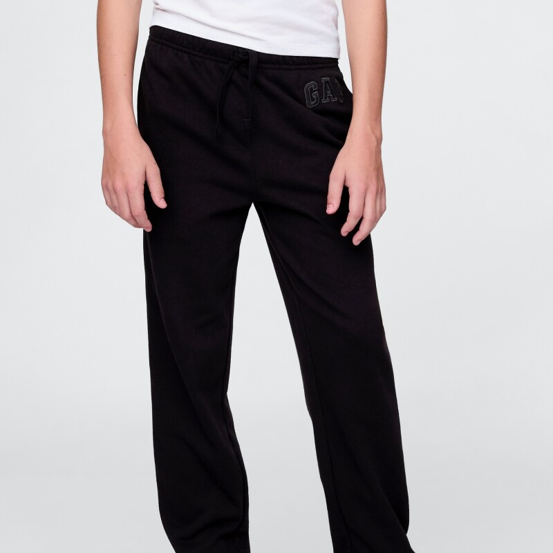 V-FRCH FT BAS HERITAGE LOGO JOG TRUE BLACK