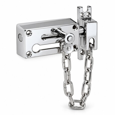 CADENA DE SEGURIDAD CROMADA-BLISTER- HERMEX PACA-3 N/a