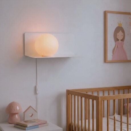 LUMINARIA DE PARED TODD Luminaria de Pared Todd Blanca