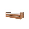 Cama Marinera Doublé 1 Plaza Madera Maciza - Linea Funcional Marrón