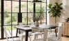 Juego de comedor 4 sillas Tolix 120 Blanco