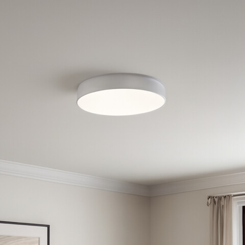 Plafón LED 18W neutro 240V Ø155mm blanco NV2170