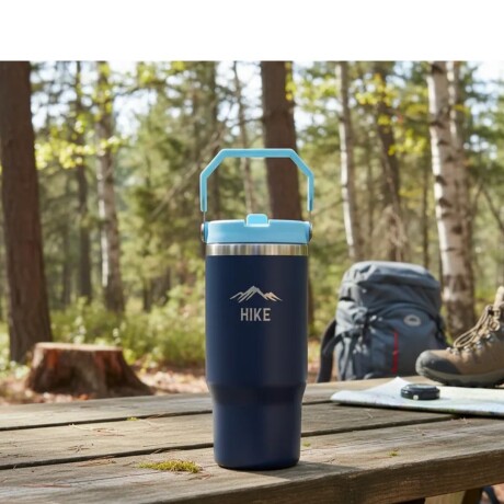 Termo Grip Max 890 ML Hike Color Azul