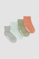 Pack x 4 medias lisas bebe con abs hg Variante 39