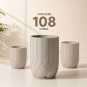 MACETA ALTA TERMINI ARENADA 108 LITROS CEMENTO MACETA ALTA TERMINI ARENADA 108 LITROS CEMENTO