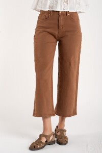 Jean Recto Lavado Chocolate