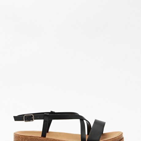 SANDALIA TULSAN Negro