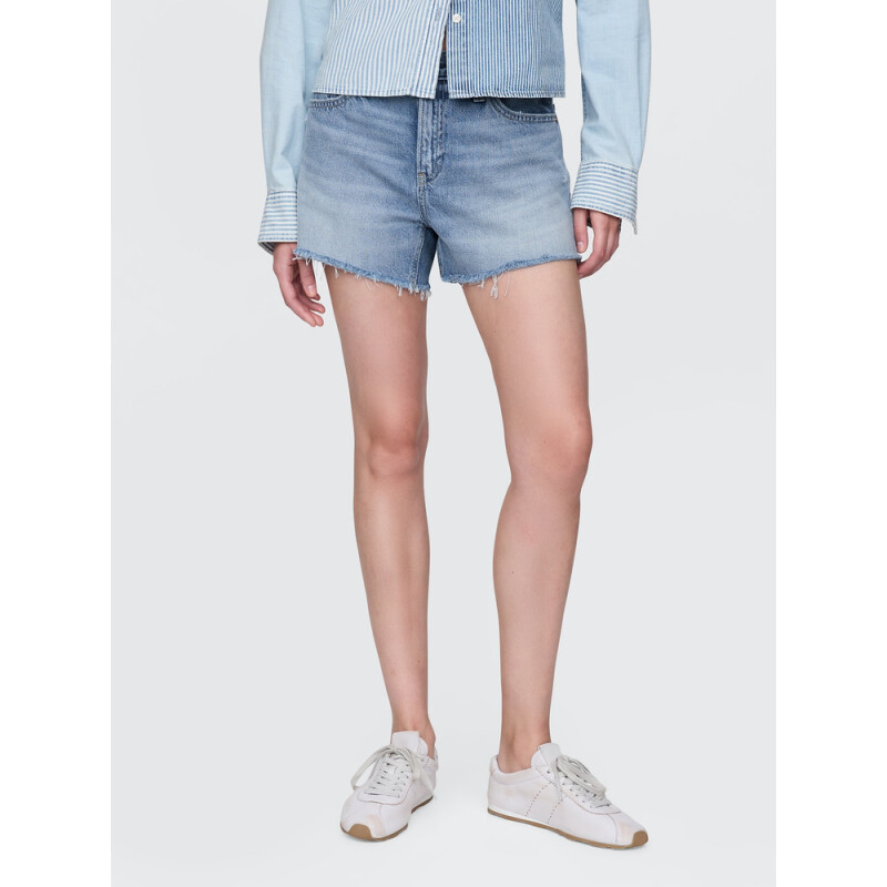 HOT RELAXED CUT OFF SHORT LT DASHLER LIGHT INDIGO 1