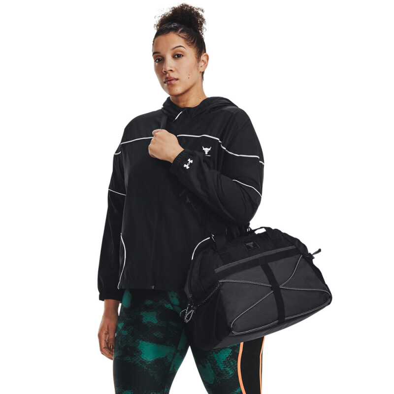 UA Project Rock Gym Bag SM-BLK BLK-001