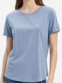 Remera Cordata Azul Grisaceo