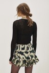 Falda Sienna Wild Lurex Verde