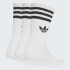 Medias Adidas 3 Rayas Blanco
