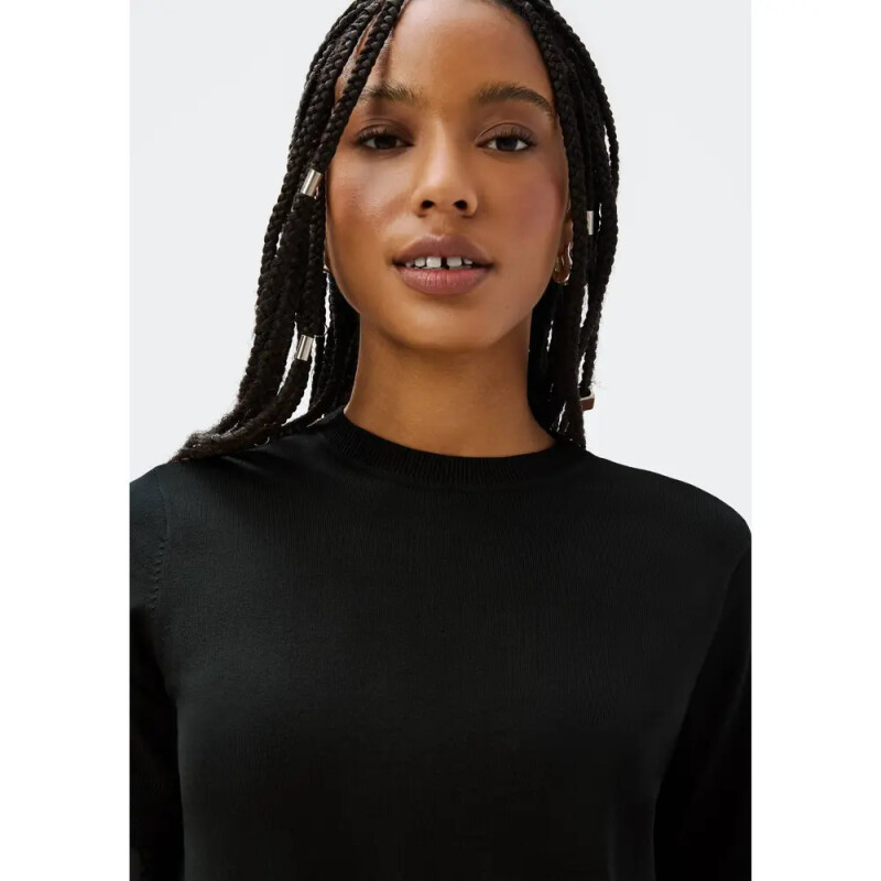 BLUSA FEM PRETO ESCURO