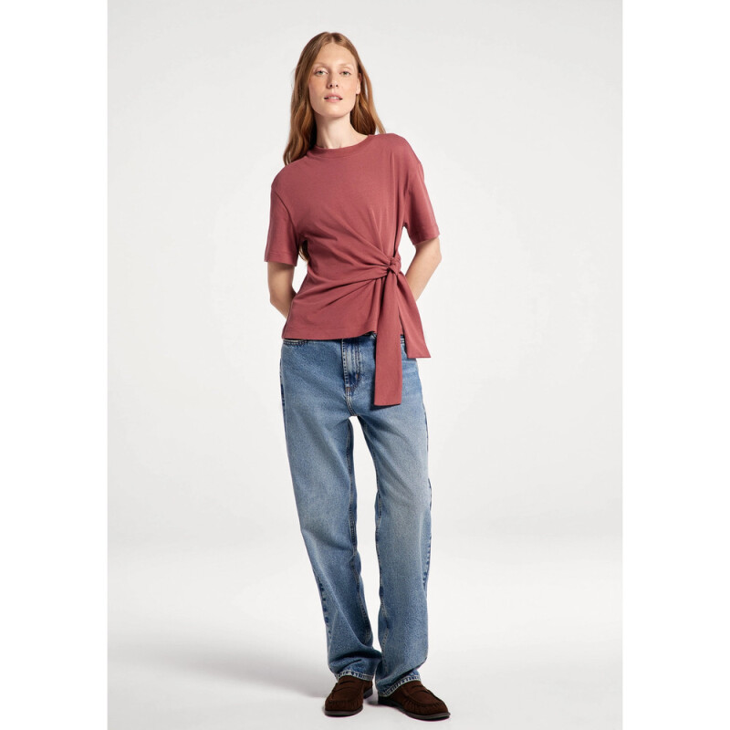 BLUSA FEM VERMELHO ESCURO