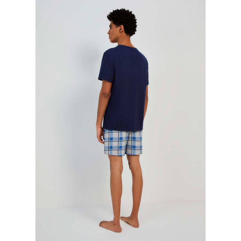 PIJAMA MM MASC AZUL MARINO