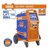 SOLDADORA INVERTER MAG/MIG/MMA/TIG 200A 220V CON RUEDAS + ACCESORIOS WADFOW WGTM SOLDADORA INVERTER MAG/MIG/MMA/TIG 200A 220V CON RUEDAS + ACCESORIOS WADFOW WGTM